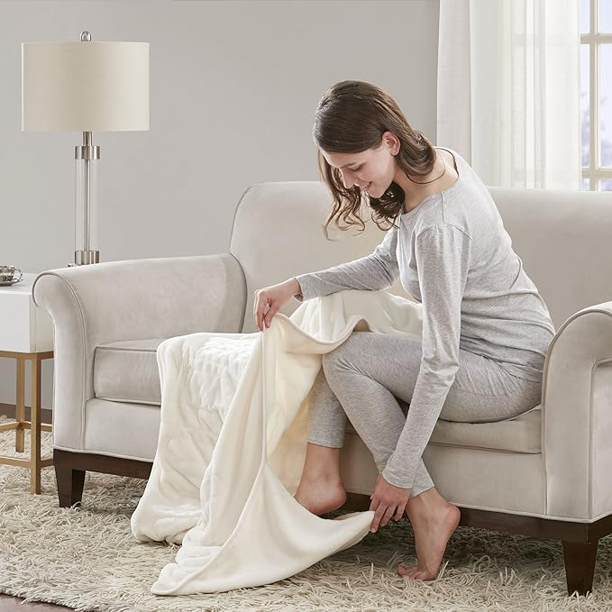 Beautyrest Foot Pocket Soft Microlight Plush