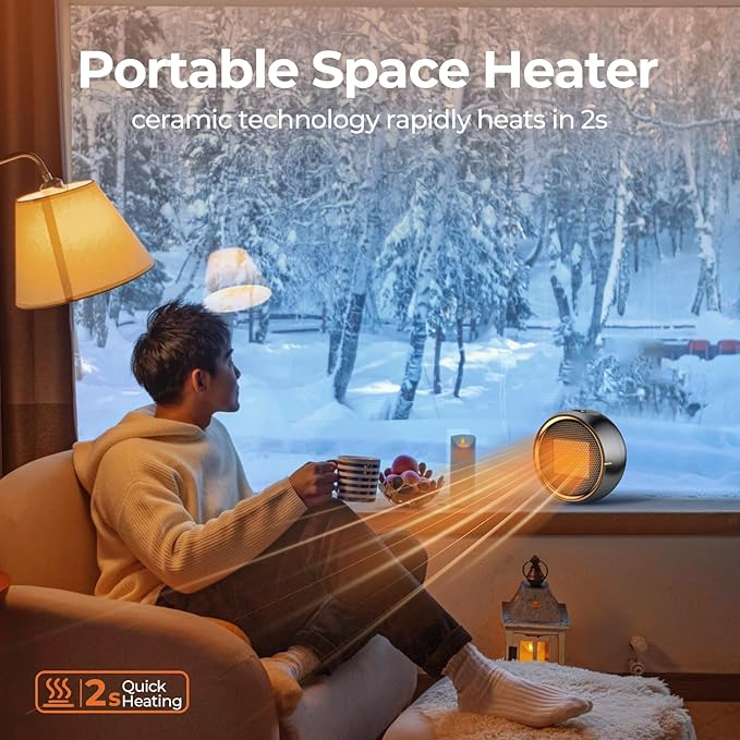 Portable Electric PTC Ceramic Heaters