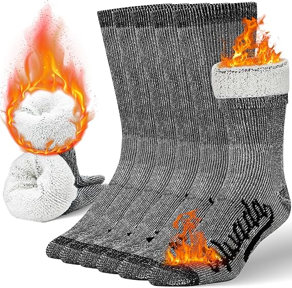 Alvada Merino Wool Hiking Socks Thermal Warm